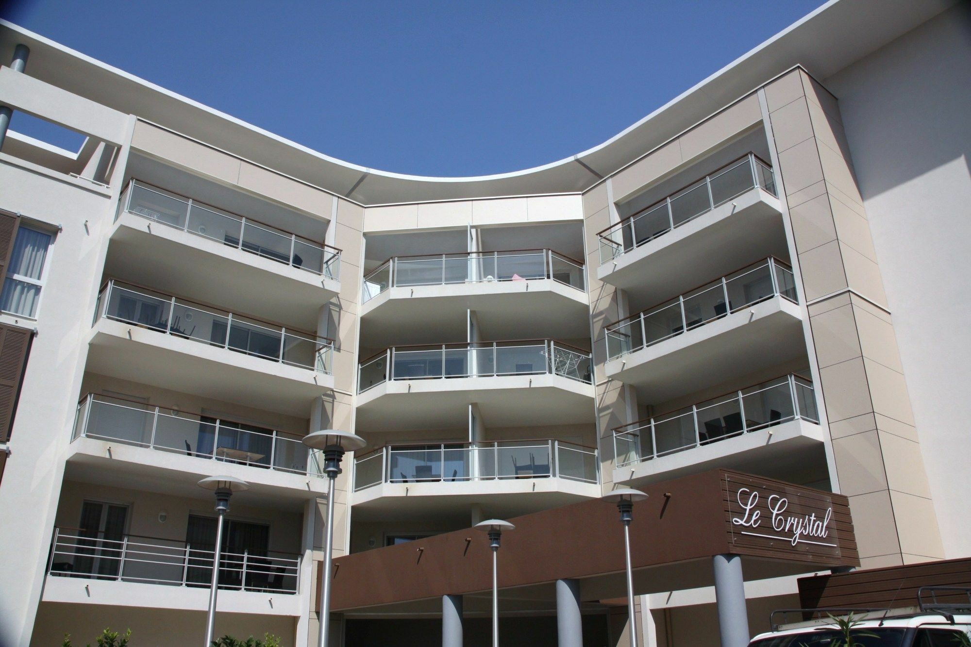 Vacanceole - Residence Le Crystal Cagnes-sur-Mer Buitenkant foto